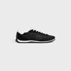 CELINE RACER LOW LACE-UP SNEAKER WITH TRIOMPHE IN NYLON, SUEDE CALFSKIN AND CALFSKIN - BLACK -  - 1 | CELINE
