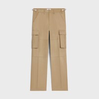 pantalon cargo celine coton technique - BEIGE -  - 1 | CELINE