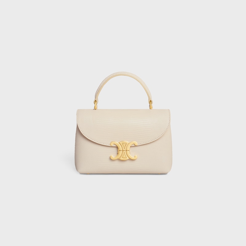 TEEN NINO BAG IN lizard - CREAM - NINO - 1 | CELINE