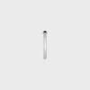 Celine Bevelled Cuff in Onyx and Sterling Silver with Rhodium finish - BLACK / SILVER -  - 3 | CELINE