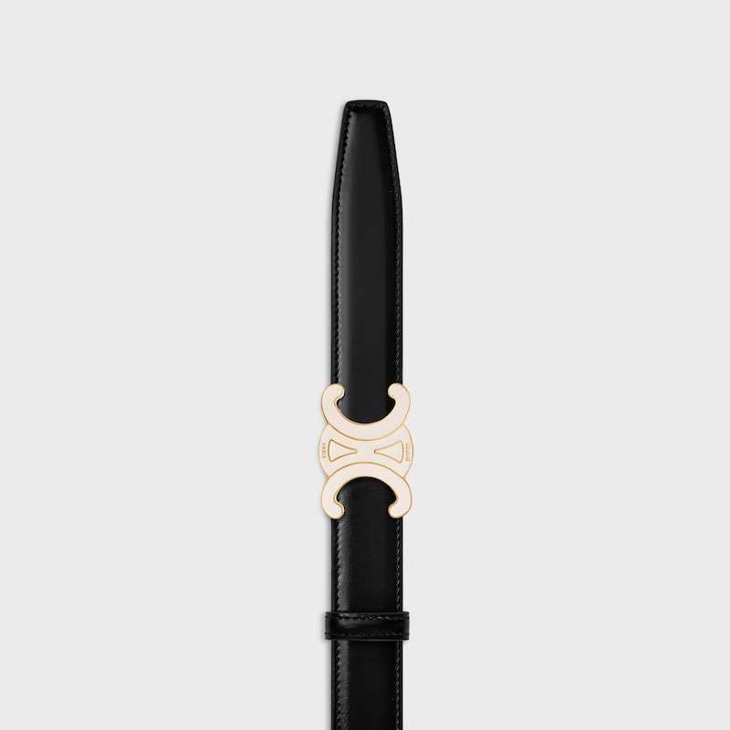 Reversible Strap 25MM IN TAURILLON AND NATURAL CALFSKIN -  -  - 1 | CELINE