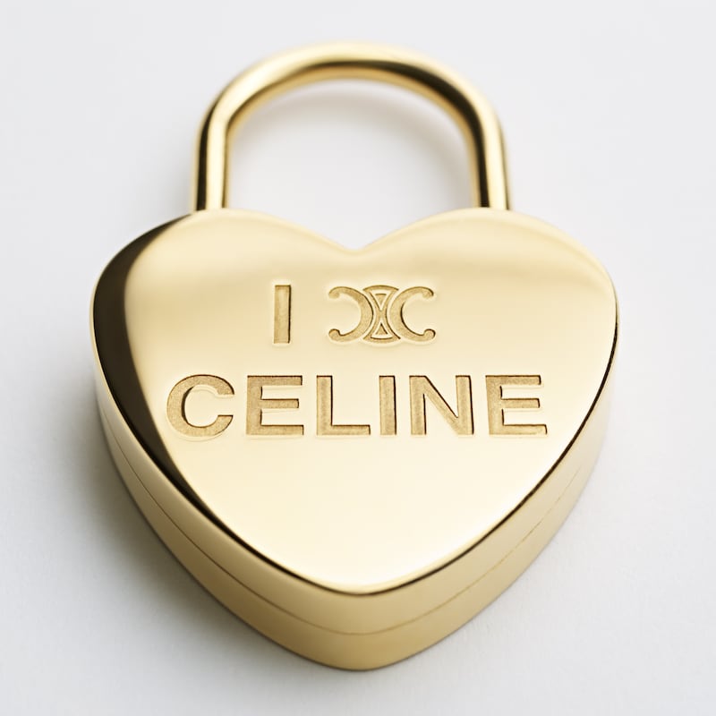 CADENAS C&OElig;UR CHARMS EN LAITON DOR&Eacute; - Or -  - 1 | CELINE