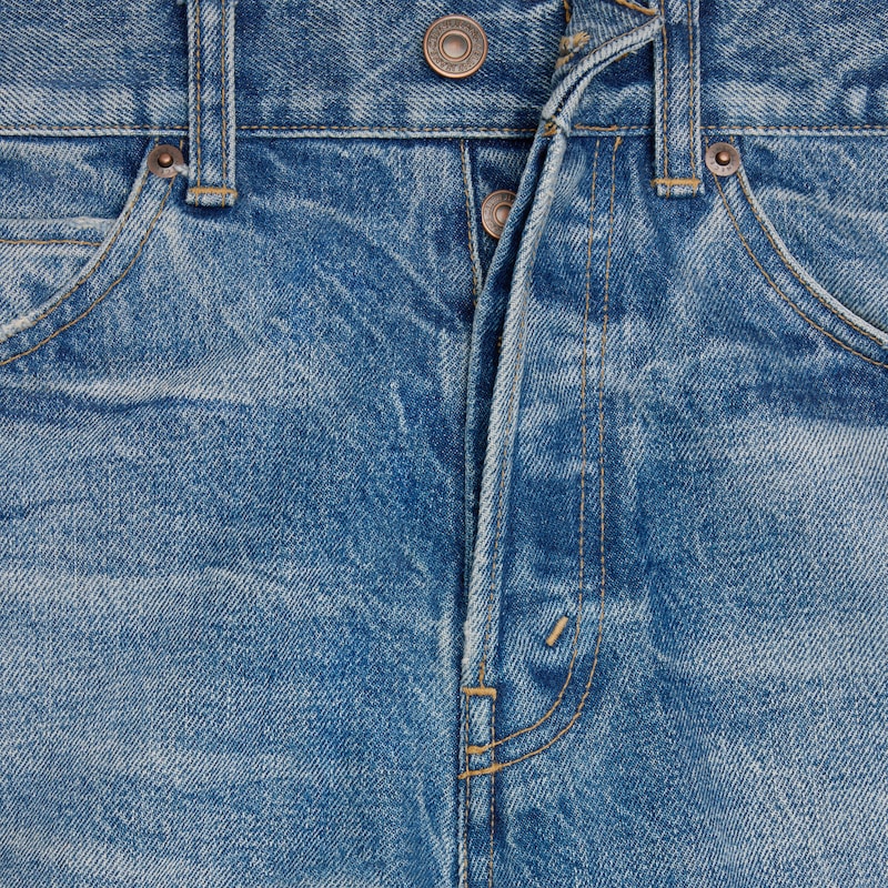 Kurt Jeans aus Baumwoll-Denim - TRUE BLUE WASH -  - 1 | CELINE