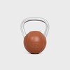 KETTLEBELL 4,5KG ACIER ET VEAU LISSE - TAN - MAISON - 1 | CELINE