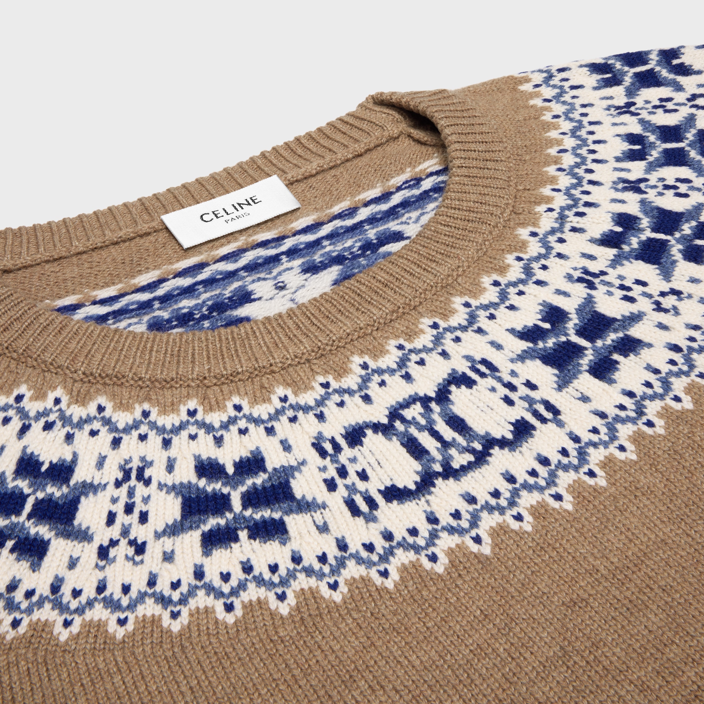 美品　CELINE セリーヌ ビスコース　サマーニット　サイズ38 楽天市場】CELINE セリーヌ Alpaca Wool Triomphe Sweater