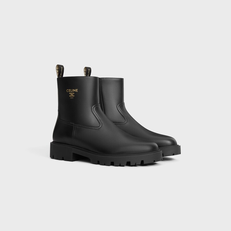 margaret boot IN Calfskin - BLACK -  - 1 | CELINE