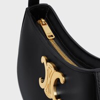 BOLSO TILLY MEDIANO DE PIEL DE BECERRO BRILLANTE - NEGRO - FALL 24 - 1 | CELINE