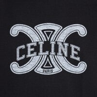 寬鬆T恤 - 黑色 / 白色 -  - 1 | CELINE