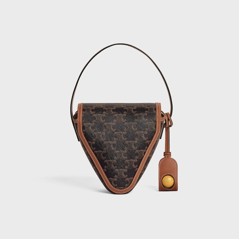 CELINE PETANQUE GAME IN TRIOMPHE CANVAS AND CALFSKIN - TAN - CELINE MAISON - 1 | CELINE