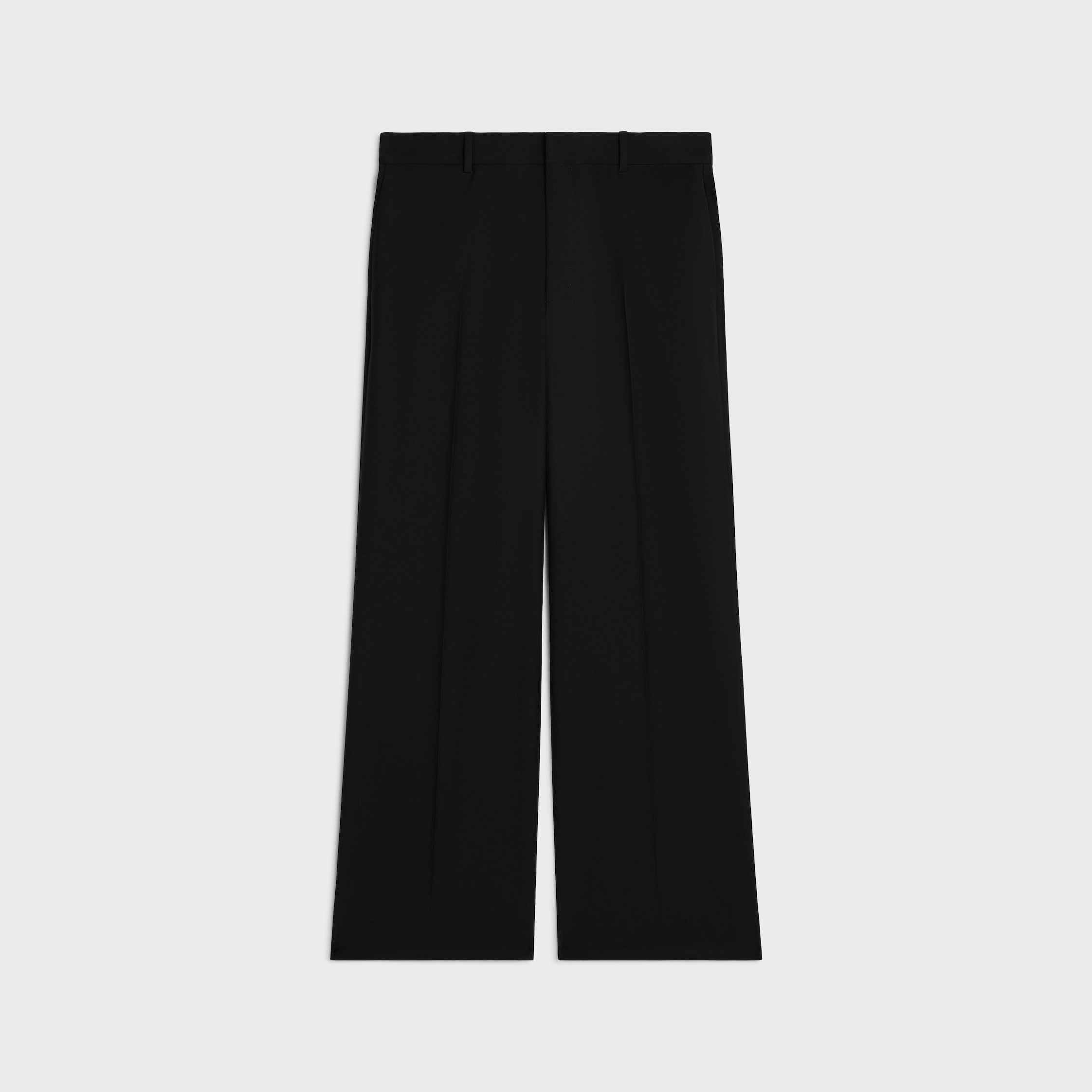 イーサン パンツ / ウールギャバジン - ブラック | CELINE