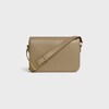CLASSIQUE TRIOMPHE BAG in shiny calfskin - BROWN SEPIA - TRIOMPHE - 3 | CELINE