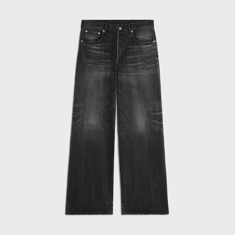 max jeans in cotton denim - NEW MAX BLACK WASH + PATCH DEB -  - 1 | CELINE