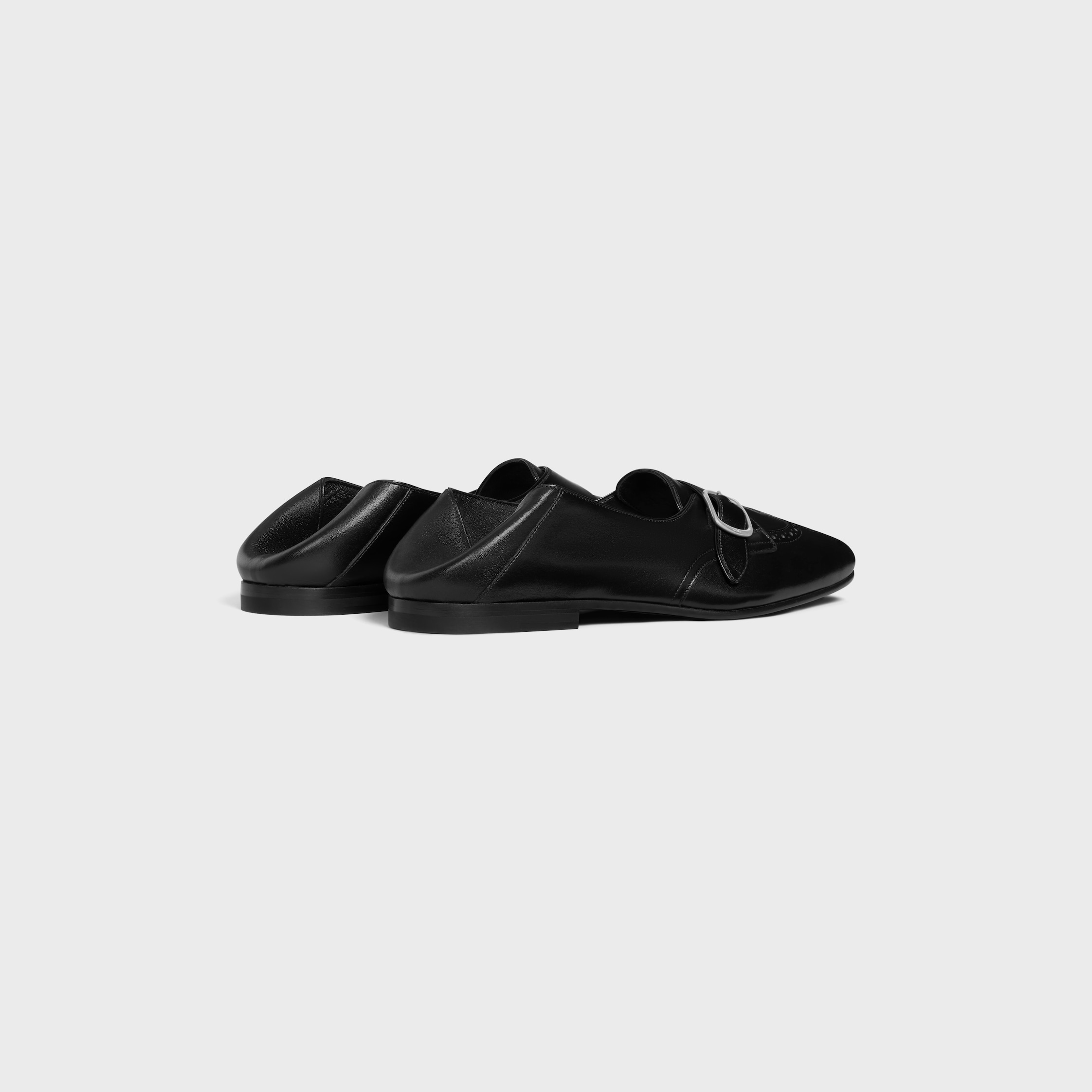 CELINE モンクストラップ 美品】セリーヌ CELINE *JACNO モンクストラップドレスシューズ