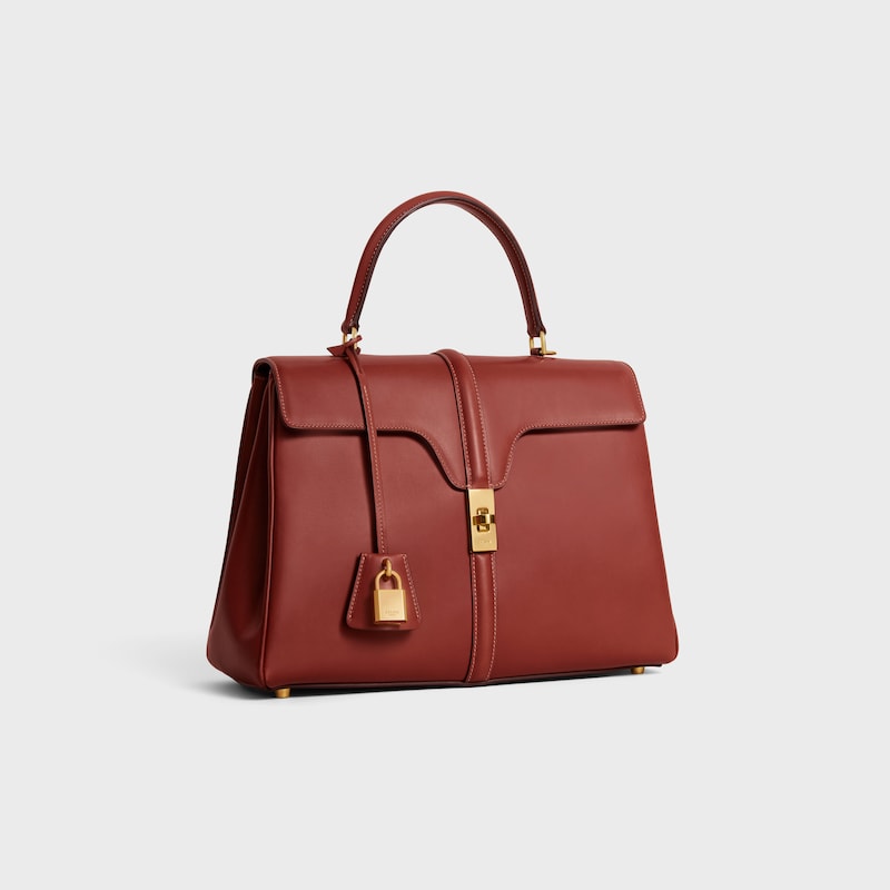 Classique 16 Bag in natural calfskin - TECK - TOP-HANDLE BAGS - 1 | CELINE