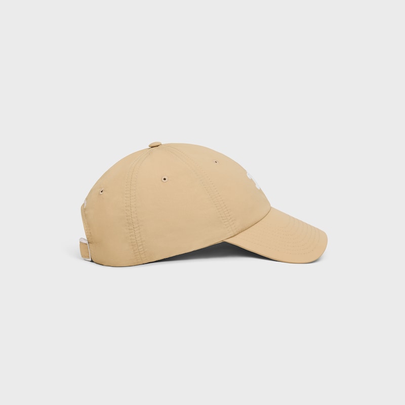 Cappello Triomphe Richelieu in nylon - BEIGE -  - 1 | CELINE