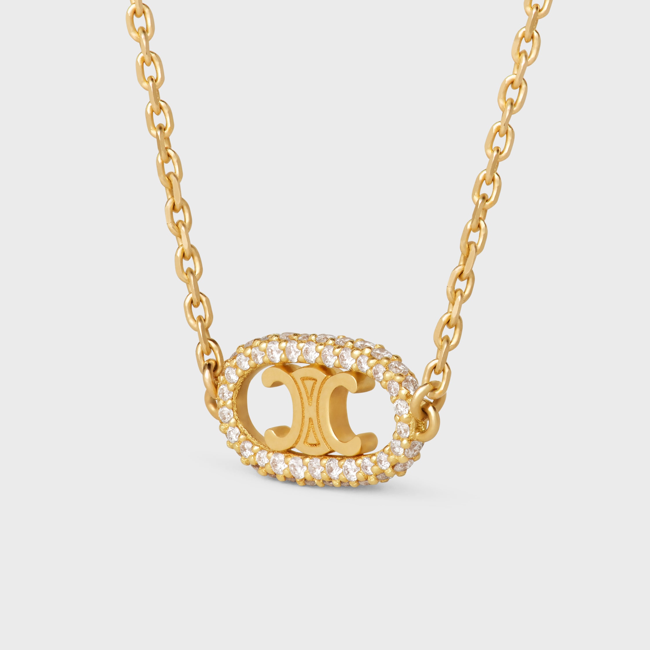 CELINE マイヨン トリオンフ ネックレス CELINE ☆ マイヨン トリオンフ ネックレス / ゴールド (CELINE