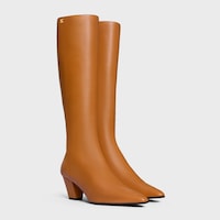 STAGE - HIGH BOOT IN LAMBSKIN - SAHARA -  - 2 | CELINE