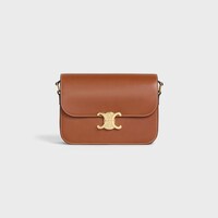 CLASSIQUE TRIOMPHE BAG IN Natural Calfskin - Tan - TRIOMPHE - 1 | CELINE