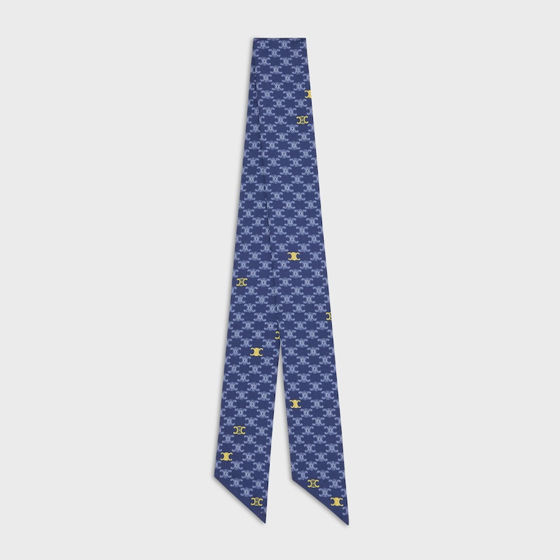 Lavalli&egrave;re AUS Seidentwill - MARINEBLAU/WEISS/GELB -  - 1 | CELINE