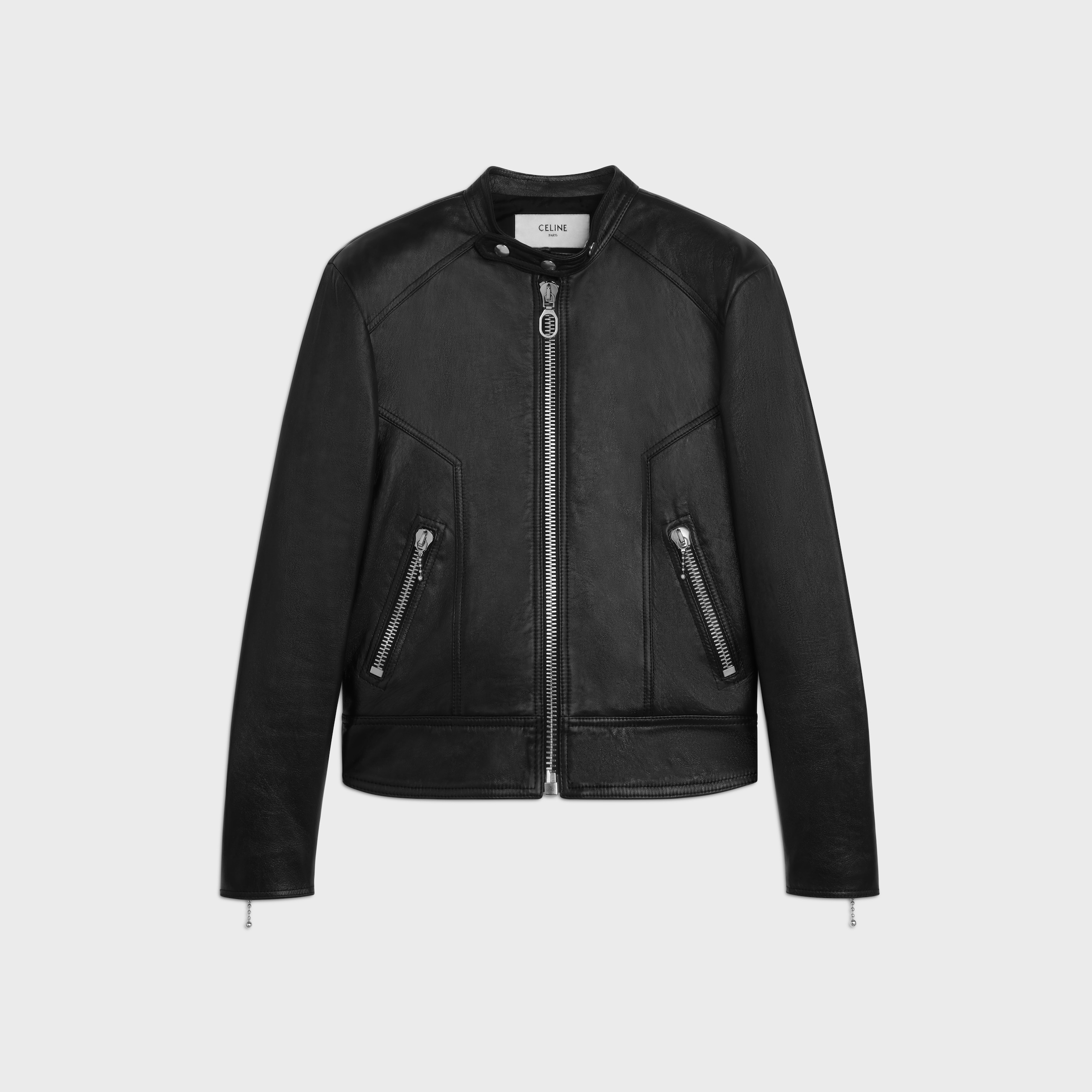CELINE セリーヌ ライダース オフホワイト 4601825Y0016 レザー メンズ | CELINE | セリーヌ公式サイト | ハイブランド
