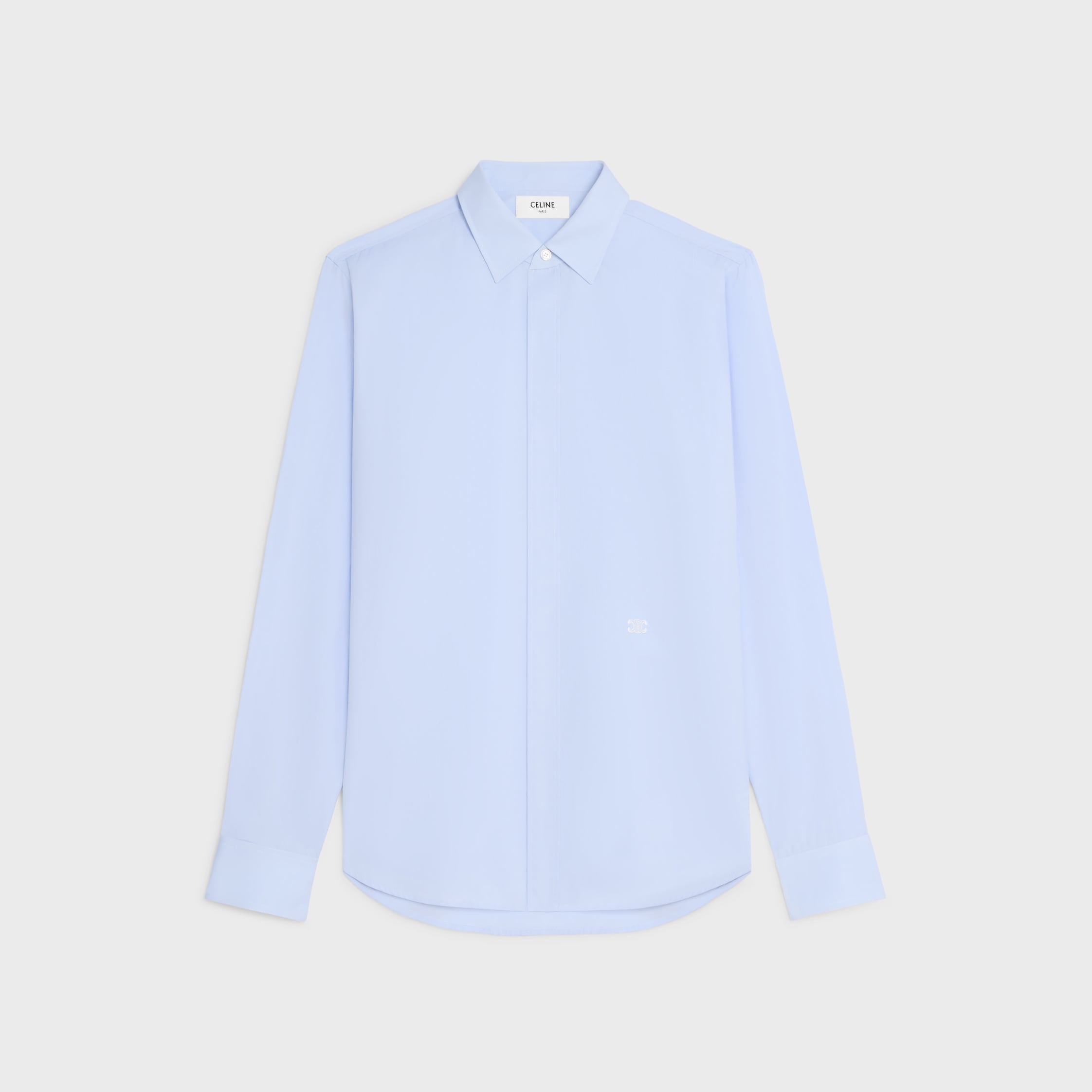 シャツ メンズ - ブルー | CELINE | セリーヌ公式サイト | ハイ