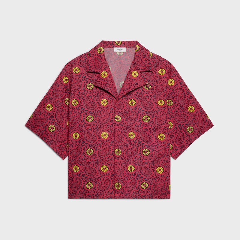 Scout-Hemd aus Baumwolltaft - ROT/MARINEBLAU/GELB -  - 1 | CELINE
