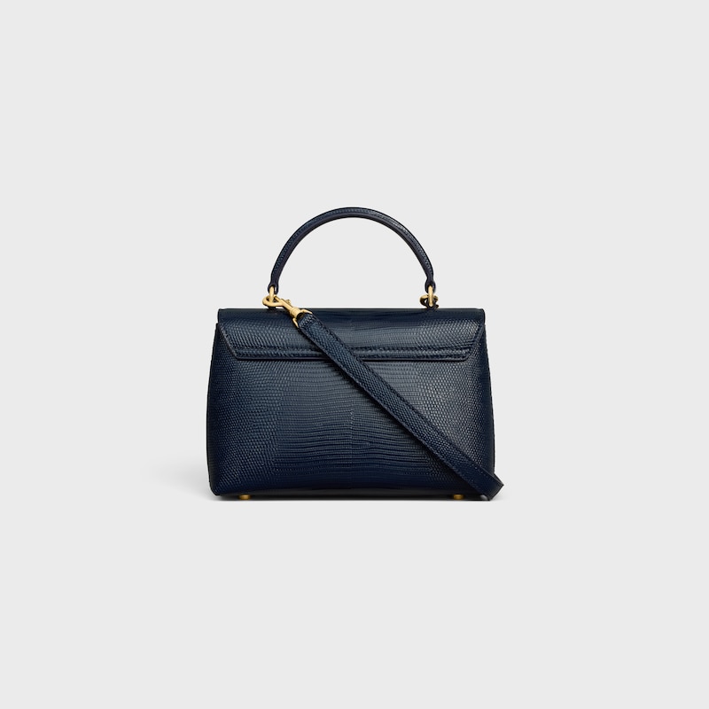 TEEN NINO BAG IN lizard - TEAL BLUE - NINO - 1 | CELINE