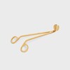 CANDLE WICK TRIMMER IN STEEL - GOLD - HOME - 2 | CELINE