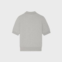 Triomphe精細棉質Polo衫 - 淺灰色 -  - 2 | CELINE