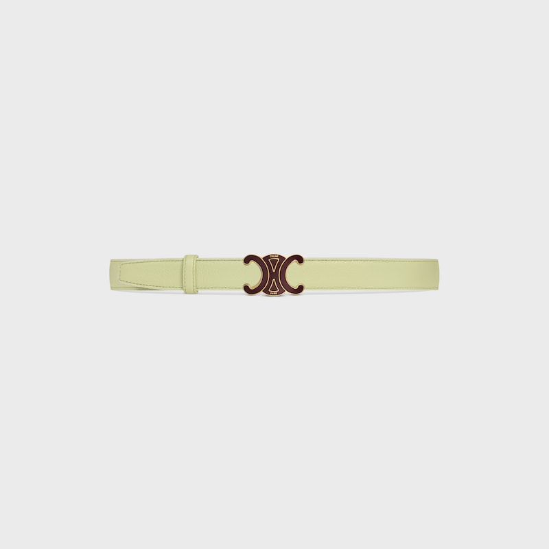 lani&egrave;re de ceinture r&eacute;versible 25MM Veau lisse et veau grain&eacute; -  -  - 1 | CELINE
