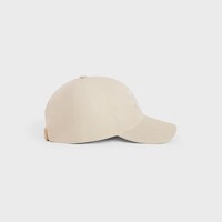 triomphe baseball cap in cotton - VANILLA -  - 2 | CELINE