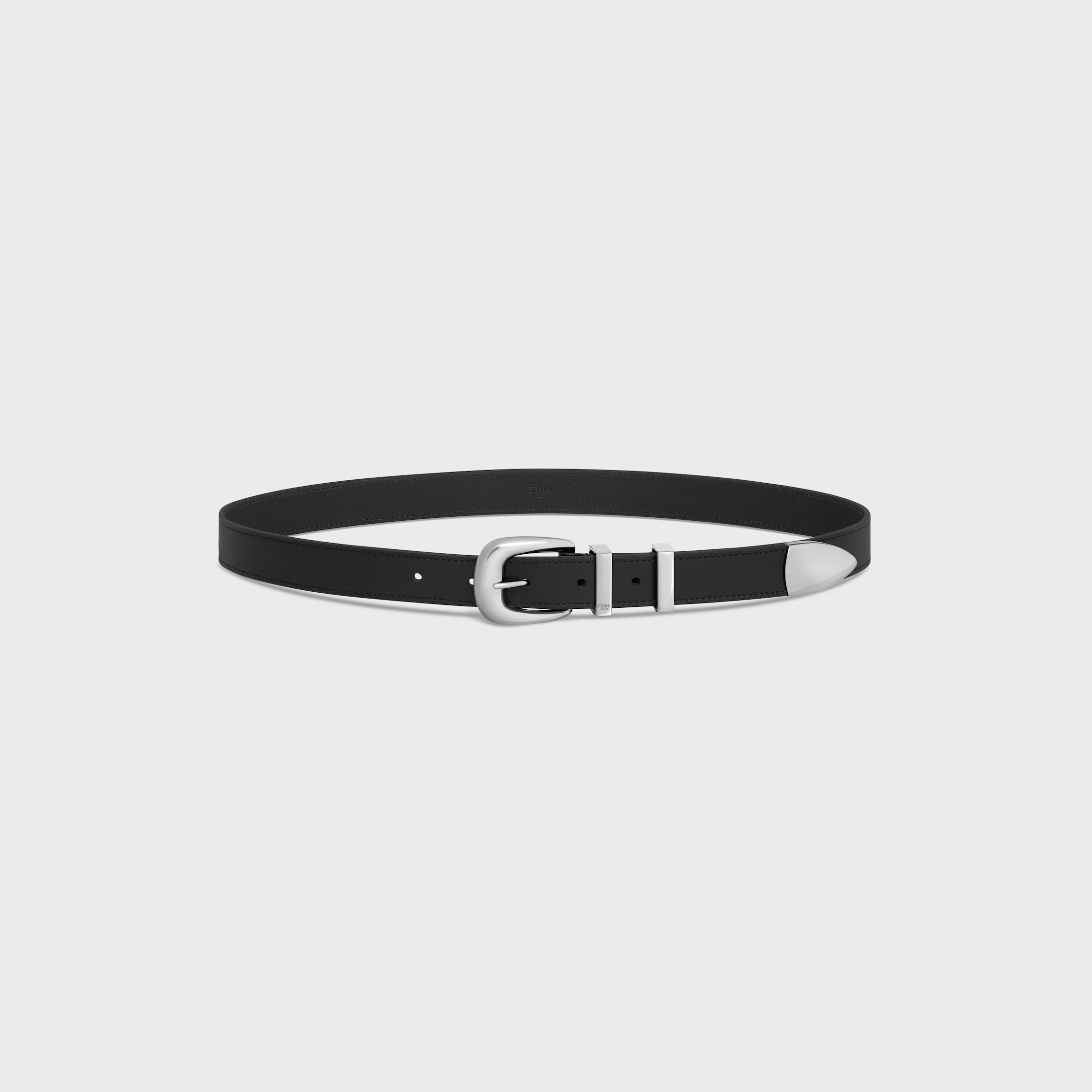 CELINE ラージウエスタンベルト ヴィンテージカーフスキン 95