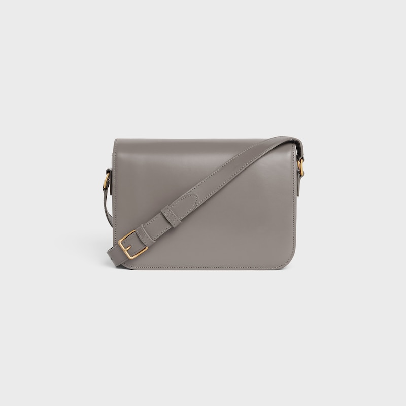 CLASSIQUE TRIOMPHE BAG IN shiny calfskin - PEBBLE - GIFT FINDER - 1 | CELINE