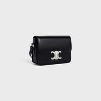 틴 트리옹프 백 - 샤이니 카프스킨 - 블랙 - CELINE WOMEN COLLECTION - 2 | CELINE