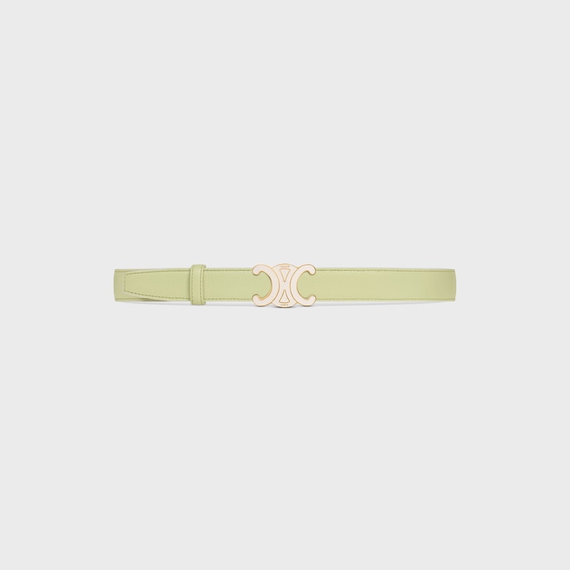 lani&egrave;re de ceinture r&eacute;versible 25MM Veau lisse et veau grain&eacute; -  -  - 1 | CELINE