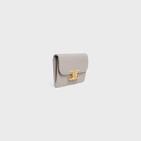 TRIOMPHE翻蓋卡片套 - 柔灰色 - 新品 - 2 | CELINE