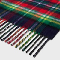 BUFANDA DE CACHEMIRA DE DOBLE FAZ - MULTICOLOR -  - 2 | CELINE