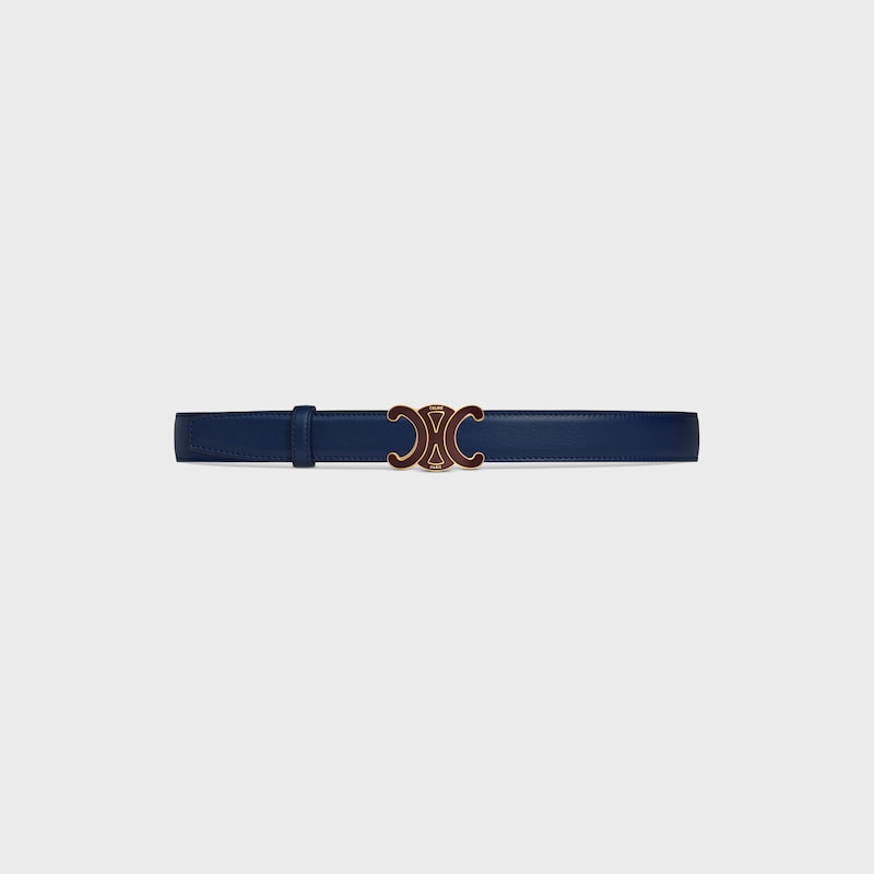Wendbarer Riemen 25 mm AUS glattem und genarbtem Kalbsleder -  -  - 1 | CELINE