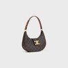 MEDIUM AVA TRIOMPHE BAG IN Triomphe Canvas and calfskin - TAN - TRIOMPHE CANVAS - 2 | CELINE