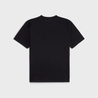 CAMISETA HOLGADA CELINE DE PUNTO DE ALGODÓN - NEGRO / BLANCO -  - 2 | CELINE