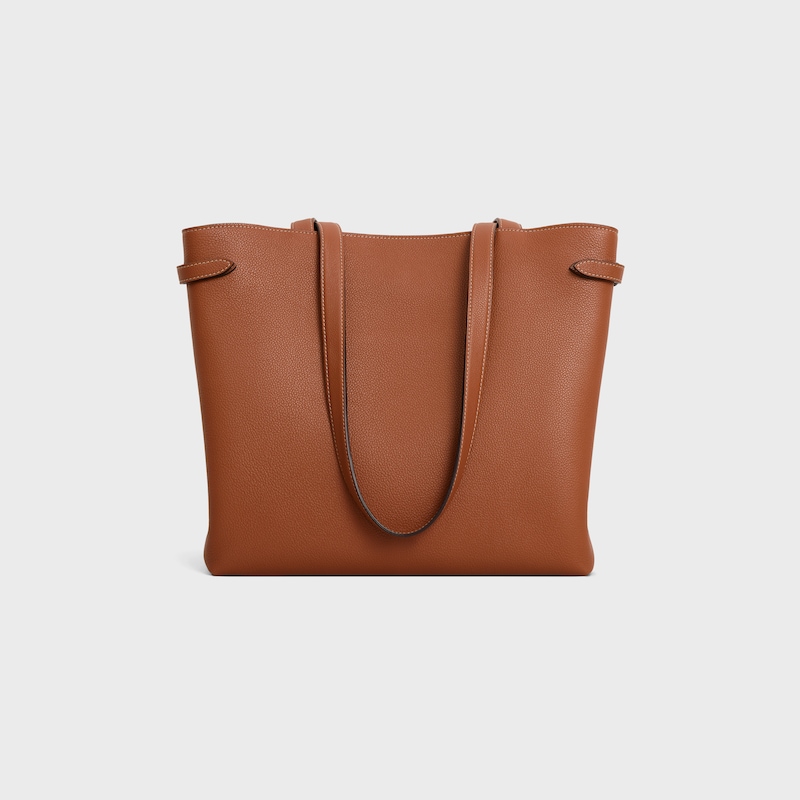 MEDIUM CABAS ANAÏS CUIR TRIOMPHE in Grained calfskin - TAN - GIFT FINDER - 1 | CELINE