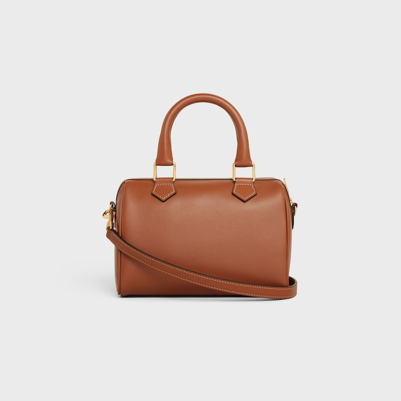 SMALL BOSTON IN Smooth Calfskin - TAN - MORE LINES - 1 | CELINE