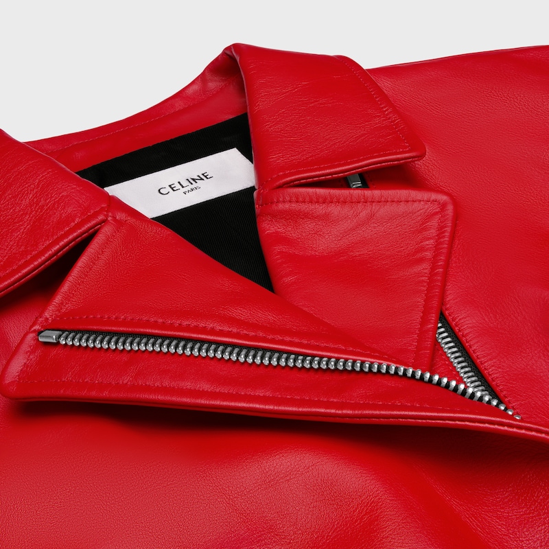 jacket IN calfskin - Poppy -  - 1 | CELINE