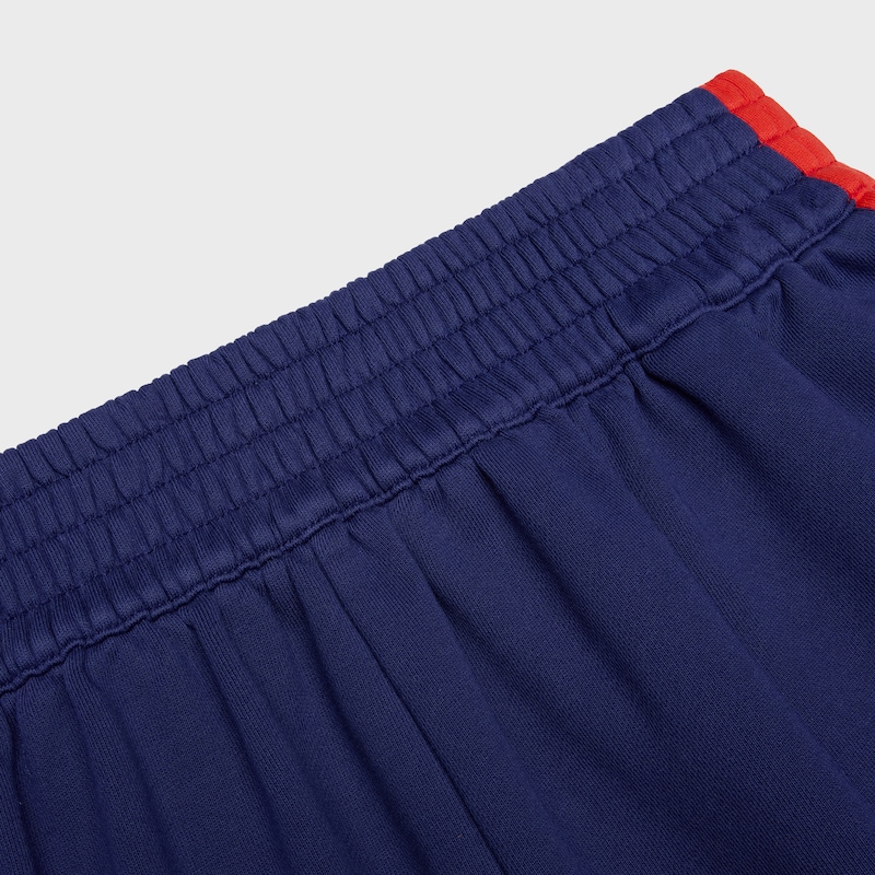 shorts IN cotton fleece - NAVY / RED / WHITE -  - 1 | CELINE