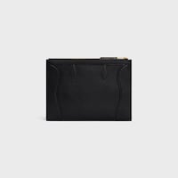 MITTELGROSSE TASCHE AUS GLÄNZENDEM KALBSLEDER - SCHWARZ - TASCHEN UND TECHNISCHE ACCESSOIRES - 2 | CELINE