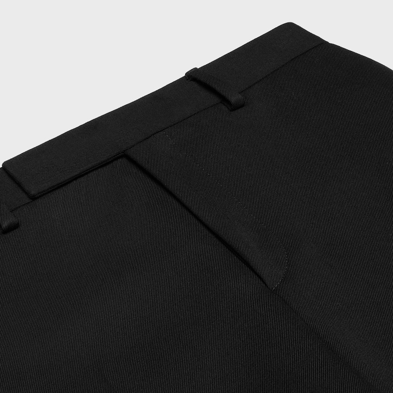 MODS斜纹羊毛长裤 - 黑色 -  - 1 | CELINE