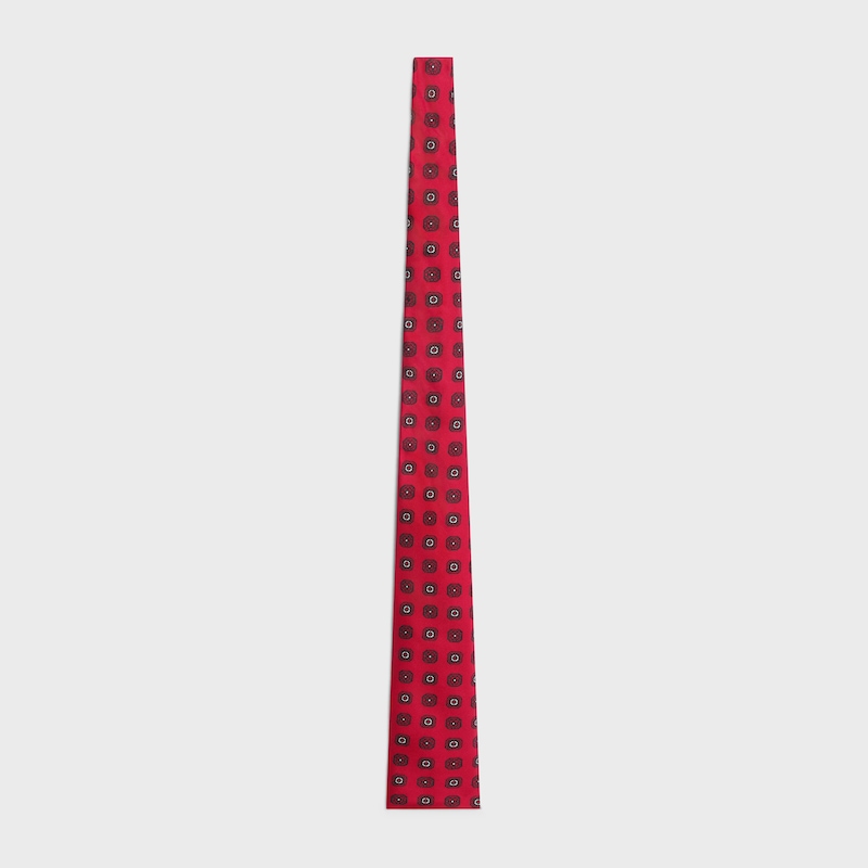 tie IN silk - ROSSO -  - 1 | CELINE
