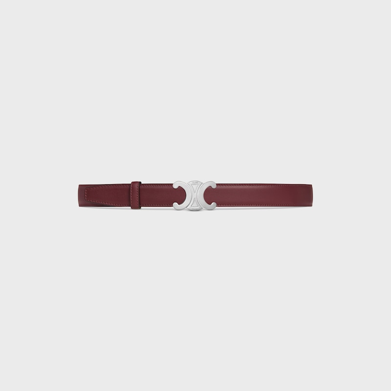Reversible Strap 25MM IN Smooth and Grained Calfskin -  -  - 1 | CELINE