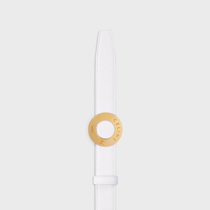 Reversible Strap 25MM IN Smooth and Grained Calfskin -  -  - 1 | CELINE