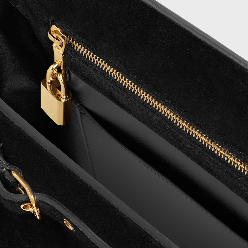 SAC CELINE CONTI VEAU FACON VELOURS - Noir - AUTRES LIGNES - 1 | CELINE